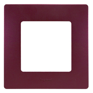 Legrand 672561 Рамка 1пост цвет сливовый ETIKA