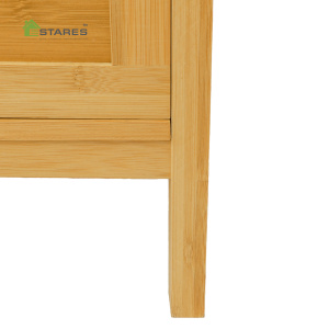 COMMOD bamboo 4F-2D-BEIGE-80x52x190 комод-вешалка