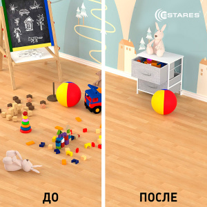 COMMOD novel 2F-2D-BEIGE-45х30х51 тумба прикроватная