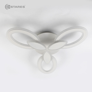Светодиодная люстра AURORA DOUBLE 60W 3F-575x80-WHITE/WHITE-220-IP20