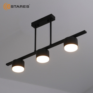 Люстра LAMPADA 3xGX53-600x80x290-BLACK-220-IP20
