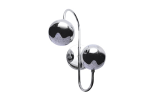 Бра светодиодный PALLA II 16W 3000K chrome-crystal