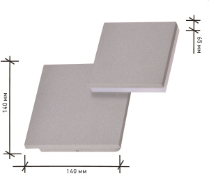 Архитектурный светодиодный светильник настенный STONE SH-W146 7W-WW-GRAY-220-IP65