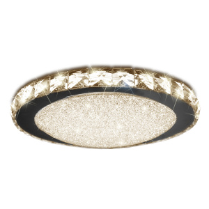  Накладной светодиодный светильник SIYANIE 25W R-350-WW-CRYSTAL-IP20