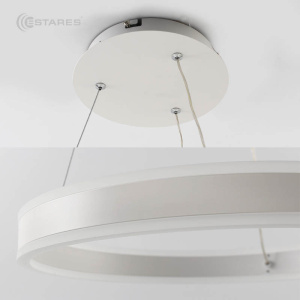 Управляемая светодиодная люстра STELLA 64W R-APP-400x1200-WHITE/WHITE-220-IP20