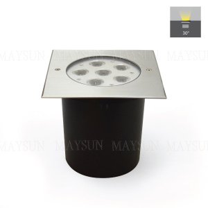 Грунтовый светодиодный светильник B2AE0606S DC24V 19,5W 30'IP67 RGB (3 in 1)