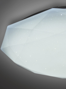   Управляемый светодиодный светильник ALMAZ 25W RGB R-340-SHINY/WHITE-220-IP44 /2019