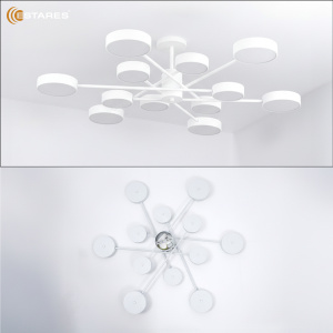 Управляемая светодиодная люстра MATEO 150W 12R-ON/OFF-1014x250-WHITE/WHITE-220-IP20