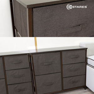 COMMOD novel 3F-5D-BROWN-85х30x70 комод-микс