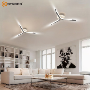 Управляемая светодиодная люстра  RUBY 60W 3L-RC-600x90-WHITE/WHITE-220-IP20