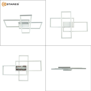 Управляемая светодиодная люстра SVEN 85W 3S-APP-690x470x80-WHITE/WHITE-220-IP20