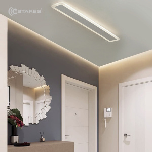 светодиодный светильник LINE ACRYLIC 40W  L-1000-WHITE/SILVER-220-IP44