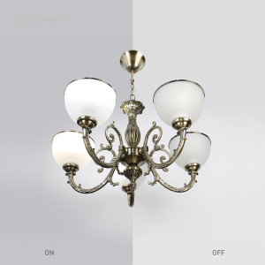 Люстра LONDON 01 5хE27-580x600-Bronze/opal-220-IP20