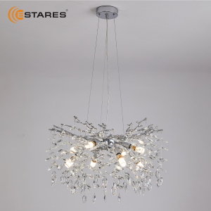 Люстра ROXANA 55 E14х8 R-600x1200-CHROME/CRYSTAL-220-IP20
