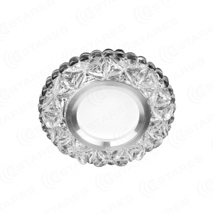 (1 штука) Светодиодный точечный светильник ES-905/GX53-125-4W/CW-CLEAR/CLEAR-220-IP20 /2019