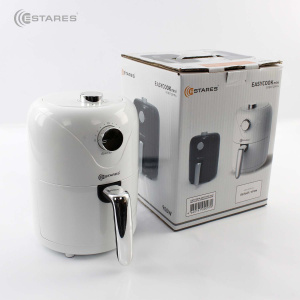 Аэрогриль EASYCOOK mini 900W-MT-220V-2.2L-202х300х285-white/chrome