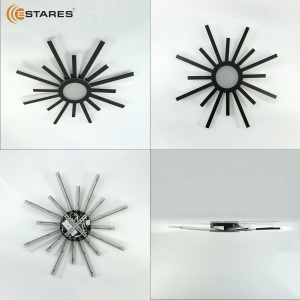 Управляемая светодиодная люстра  TERESA 100W R-APP-680x50-BLACK/WHITE-220-IP20