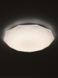   Управляемый светодиодный светильник ALMAZ 25W RGB R-340-SHINY/WHITE-220-IP44 /2019