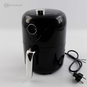 Аэрогриль EASYCOOK mini 900W-MT-220V-2.2L-202х300х285-black/chrome