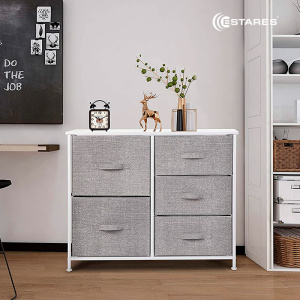 COMMOD novel 3F-5D-BEIGE-85х30x70 комод-микс