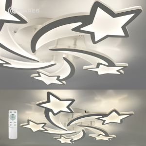 Управляемая светодиодная люстра ROOM star 100W 5S-APP-695x70-WHITE/WHITE-220-IP20