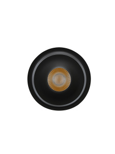 Светодиодный поворотный светильник DRUM  12W R-100-WW-BLACK-220-IP44