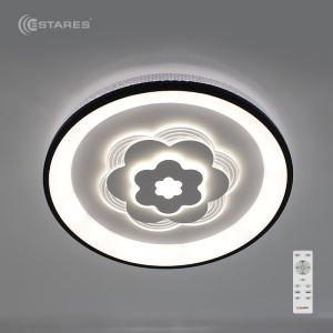 Управляемый светодиодный светильник FOCOS FLOR 80W R-480X66-WHITE/WHITE-220-IP20