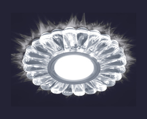 Светодиодный точечный светильник ES-902/GX53-125-4W/NW-CLEAR/CLEAR-220-IP20