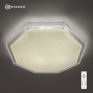 Управляемый светодиодный светильник HEXAGON RGB 70W ST-486-SHINY/CLEAR-220-IP44