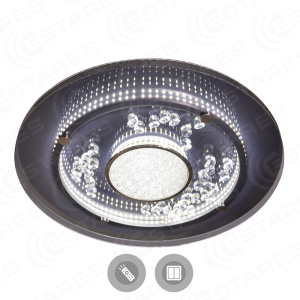 Управляемый светодиодный светильник INFINITO 45W R-500-CRYSTAL-220V-IP20
