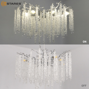 Люстра ROXANA 65 E14х8 R-600x1200-CHROME/CRYSTAL-220-IP20