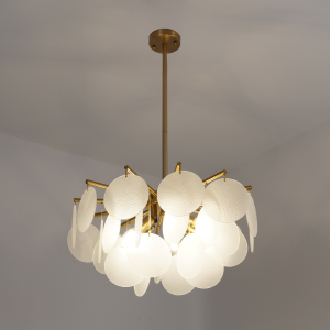Люстра TELIA 6хЕ14-500х810-BRONZE/WHITE-220-IP20