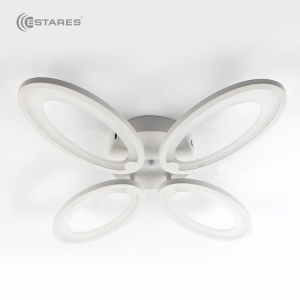 Управляемая светодиодная люстра ROOM 60W 4OV-APP-560x65-WHITE/WHITE-220-IP20