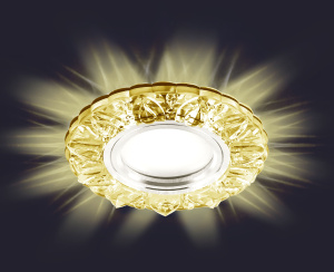 Светодиодный точечный светильник ES-908/MR16-98-2,5W/NW-CLEAR/YELLOW-220-IP20