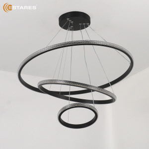 Управляемая светодиодная люстра AKRILIKA slim 70W 3R-APP-600x1100-BLACK/CLEAR-220-IP20