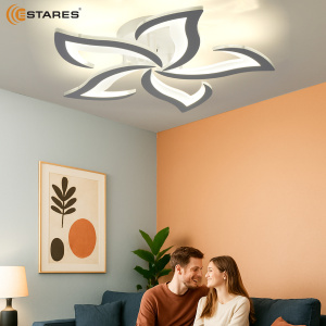 Управляемый светодиодный светильник ELLA 50W 5F-RC 600x95-WHITE/WHITE-220-IP20