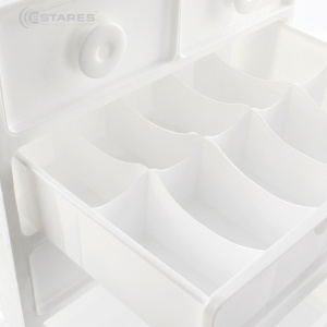 Органайзер в шкаф MODO 4F-47x34x24-white (для носков, нижнего белья и мелочей)