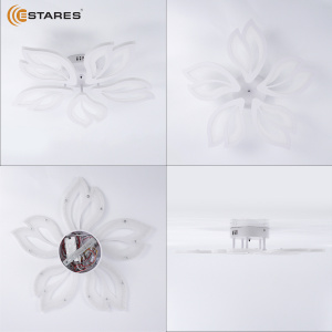 Управляемая светодиодная люстра ASTRA 70W 5F-RC-560x95-WHITE/WHITE-220-IP20