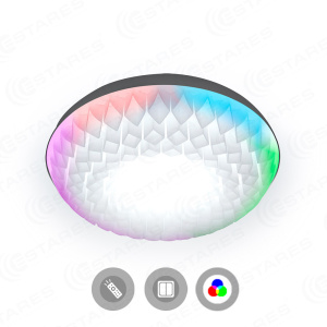  Управляемый светодиодные светильник ASTRA 40W RGB R-400-WHITE-220-IP20