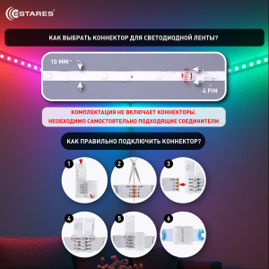Управляемый светодиодный светильник гибкий ELECTRA RGB 30W-L-IRC-1,5W/m-18LED5050/m-20m-24/220V-IP20