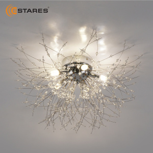 Люстра NOVELLA C 5XG9 R-500X280-CHROME/CRYSTAL-220-IP20