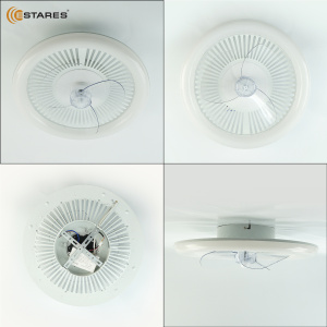 Управляемая LEDлюстра с вентилятором FN-LM TOP 70W+18W R-APP-480x125-WHITE/WHITE-220-IP20/SMARTHOME