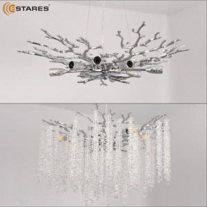 Люстра ROXANA 65 E14х8 R-600x1200-CHROME/CRYSTAL-220-IP20