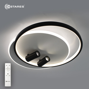 Управляемый светодиодный светильник GEOMETRIA downlight 65W 2R-APP-500х420х130-white/white-220-IP20