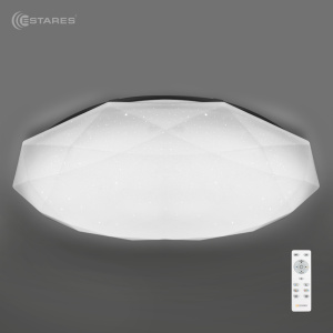   Управляемый светодиодный светильник ALMAZ 60W R-493-SHINY/WHITE-220V-IP44 /2019