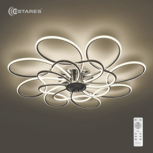 Управляемый светодиодный светильник OLIVIA 180W R-700-CHROME/OPAL-220-IP20