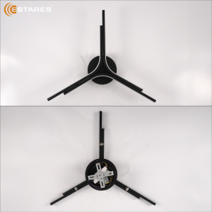  Управляемая светодиодная люстра  RUBY 60W 3L-RC-600x90-BLACK/WHITE-220-IP20
