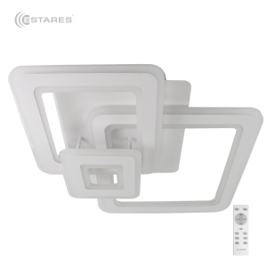 2020_Управляемый светодиодный светильник TRIPLEX SQUARE 124W S-600/600-WHITE/WHITE-220-IP44