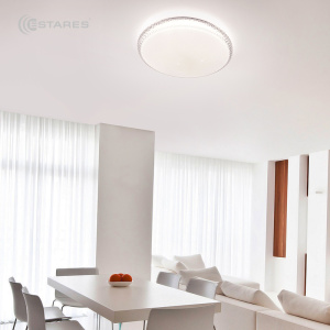 Управляемый светодиодный светильник LITECO 96W LC-01-500x70-ON/OFF-WHITE/SHINY-220-IP20