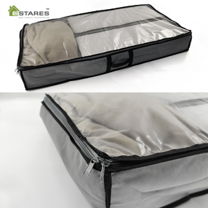 COMMOD BOX 2шт-100х50х15-GRAY органайзер для хранения (2 шт.на молнии с ручками)